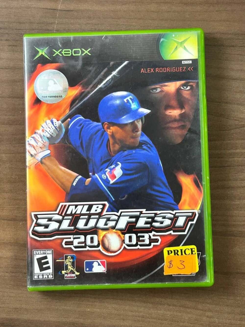 MLB SlugFest 2003 Microsoft Xbox NTSC Complete With Case & Manual